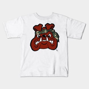 Bulldog camo Kids T-Shirt